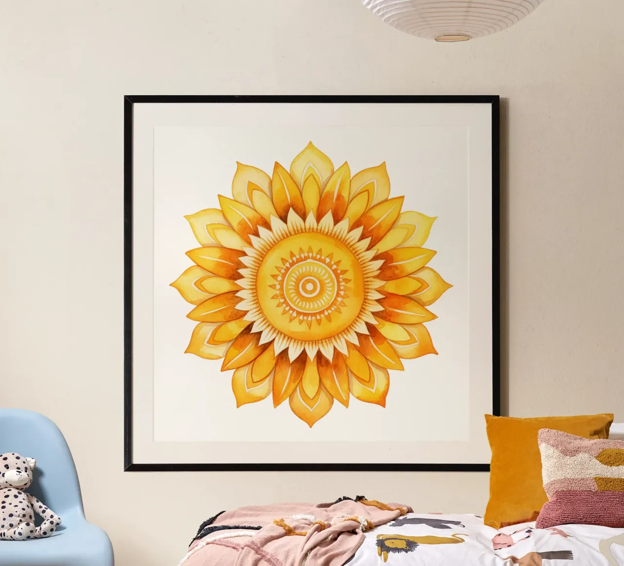 Mandala del sole carta hahnemühle da Spiritual Touch