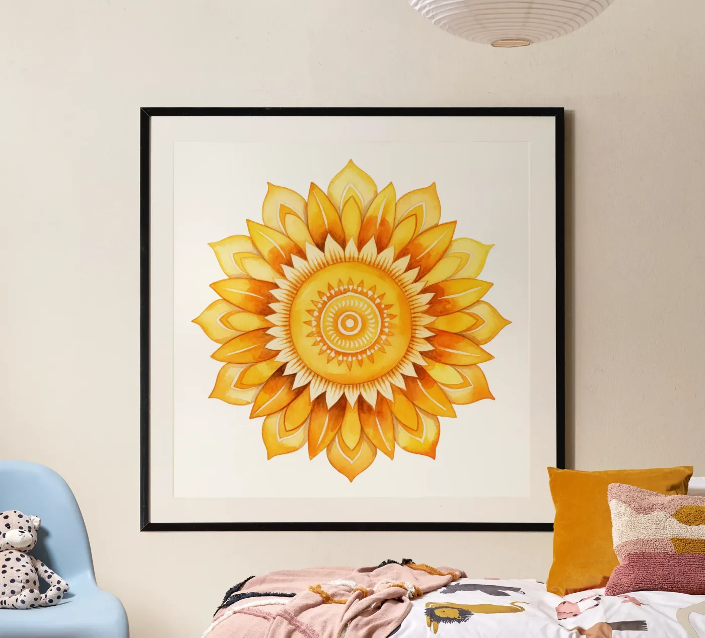 Sun Mandala poster by Spiritual Touch