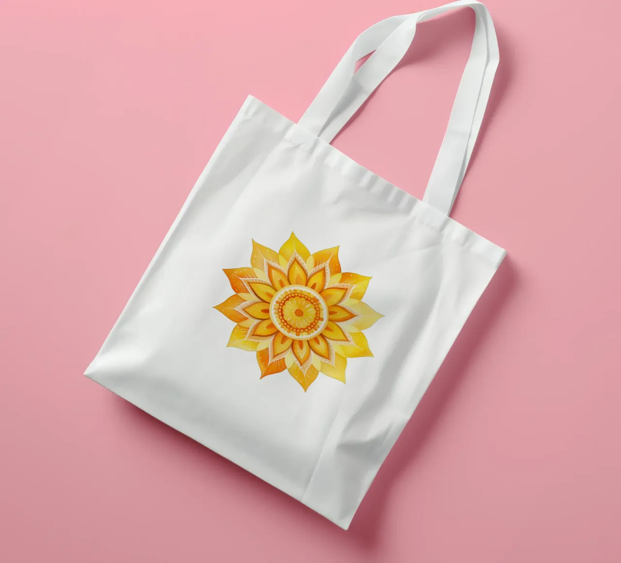 Sun Mandala tote bag by Spiritual Touch