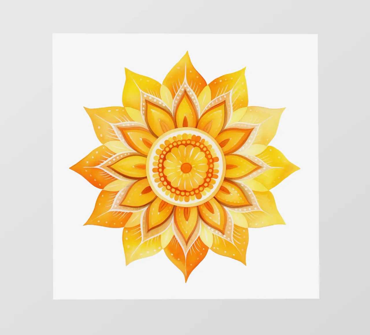 Mandala del sole telo in pvc da Spiritual Touch