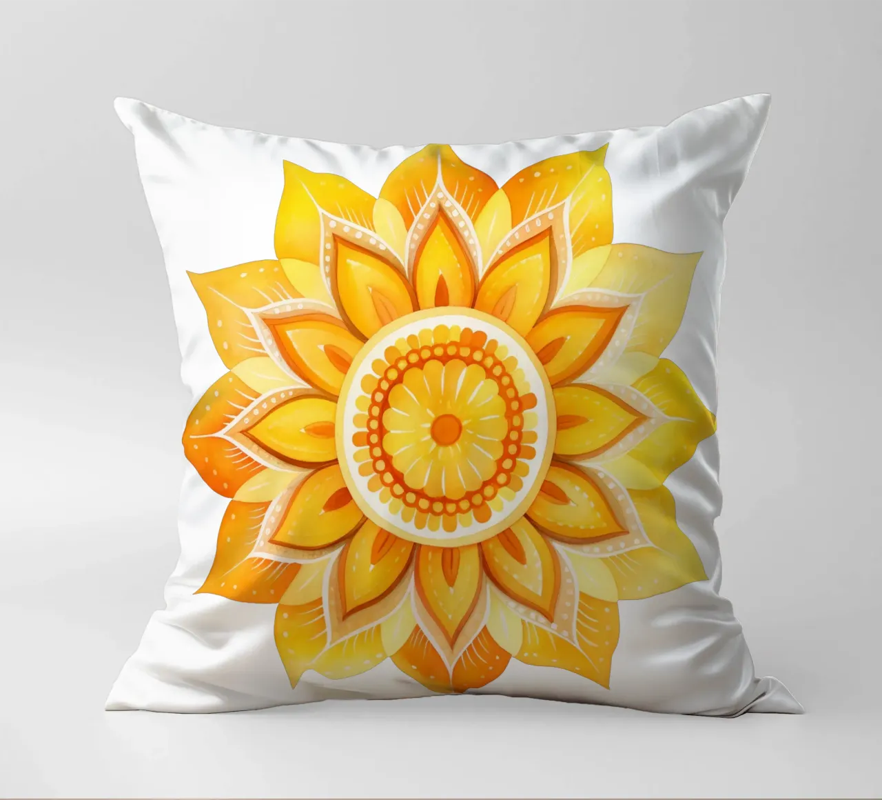 Mandala del sole cuscino da Spiritual Touch