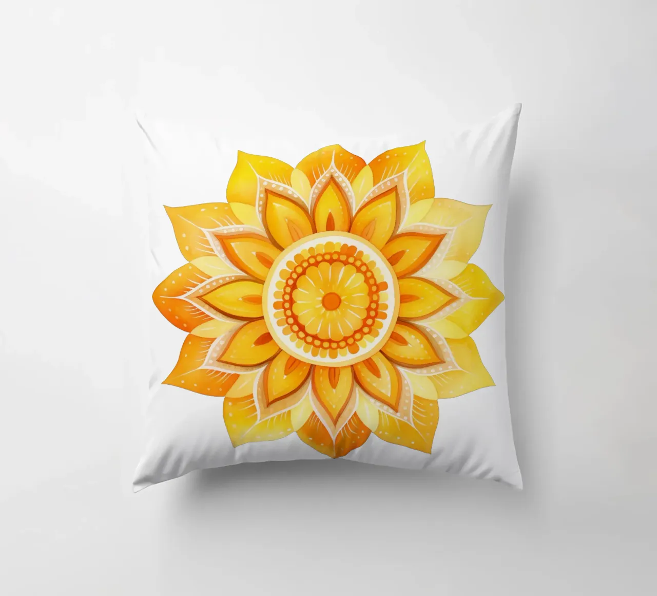 Mandala del sole cuscino da Spiritual Touch