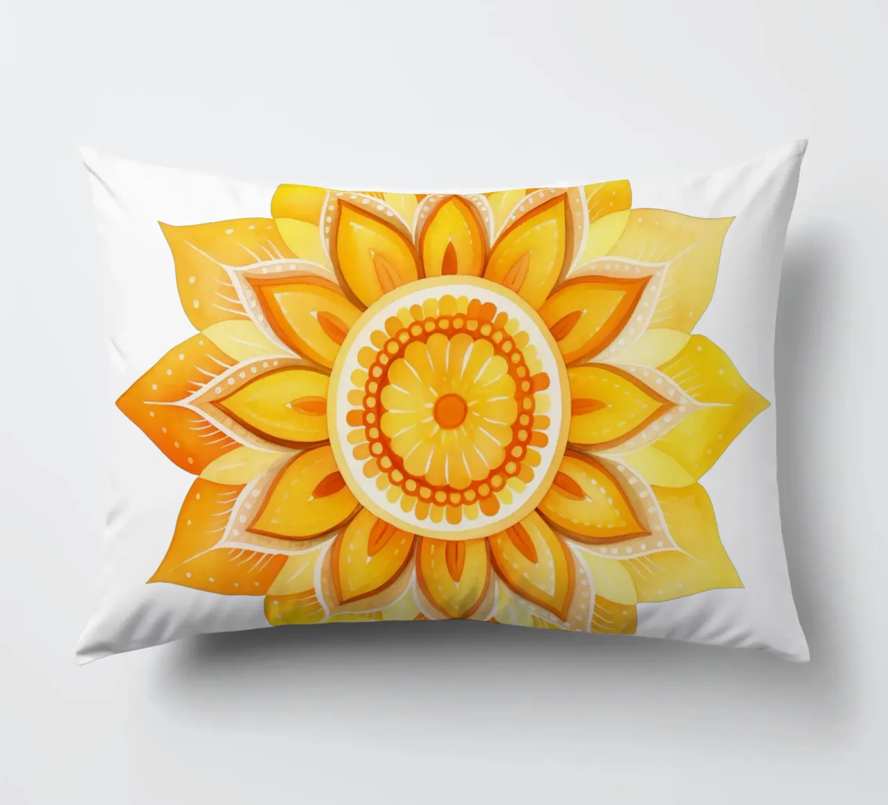 Mandala del sole cuscino da Spiritual Touch