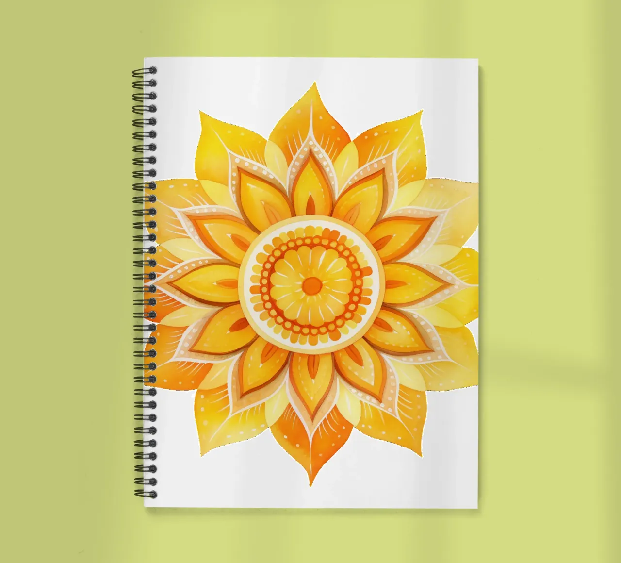 Sonnen-Mandala Ringbuch von Spiritual Touch