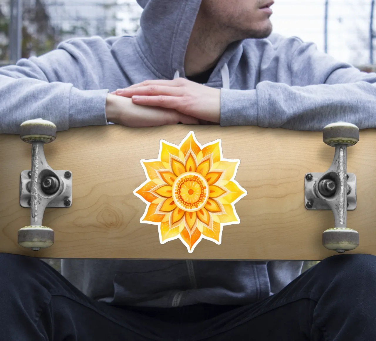 Sun Mandala sticker by Spiritual Touch