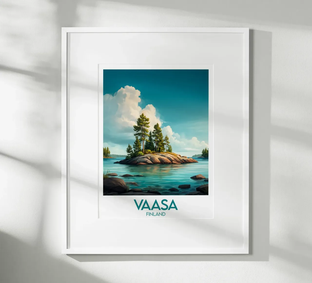 Affiche Vaasa poster da Frame the World