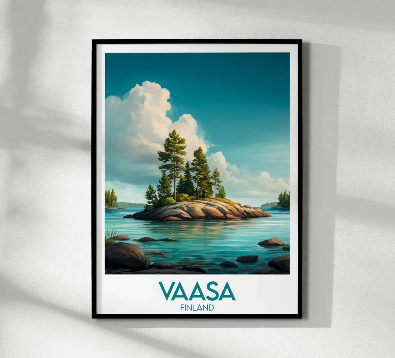 Affiche Vaasa poster da Frame the World