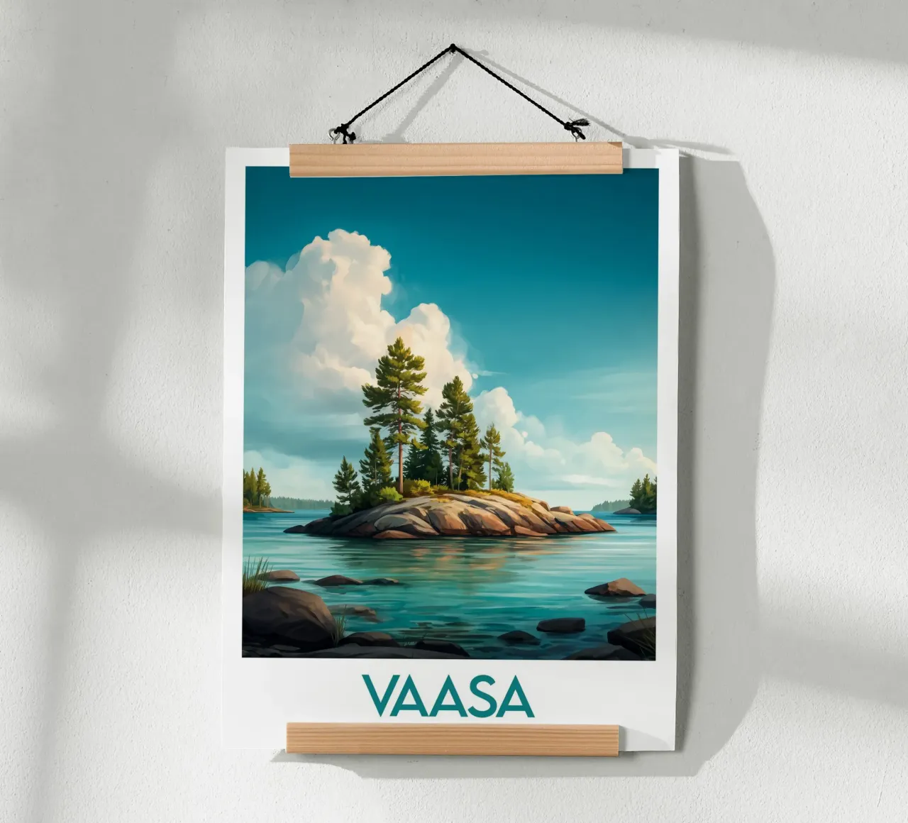 Affiche Vaasa poster da Frame the World