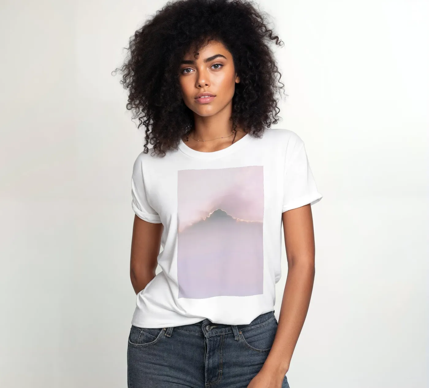 Infinity Cloud t-shirt da donna da Sebastian Hilgetag