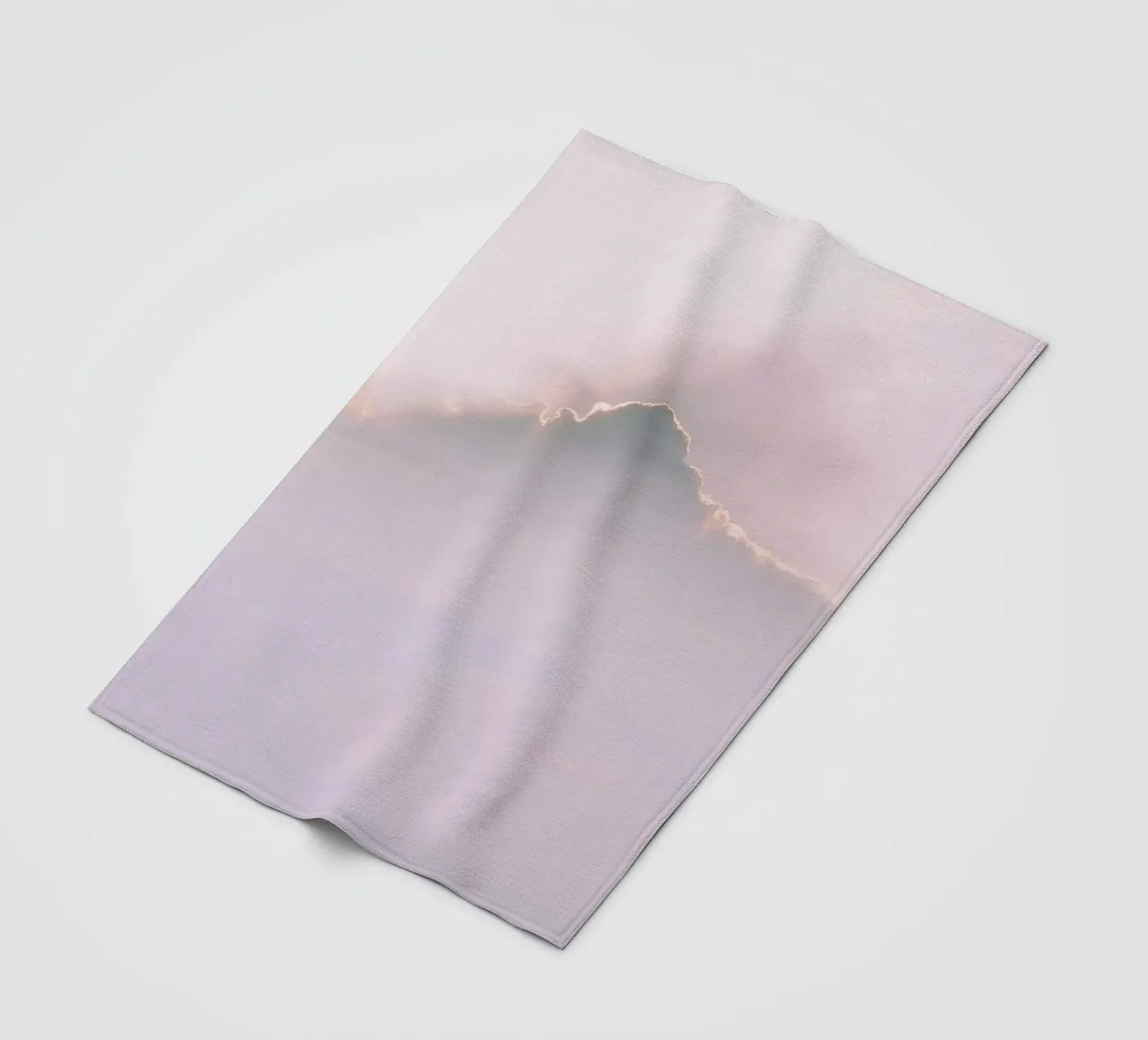 Infinity Cloud plaid polaire de Sebastian Hilgetag