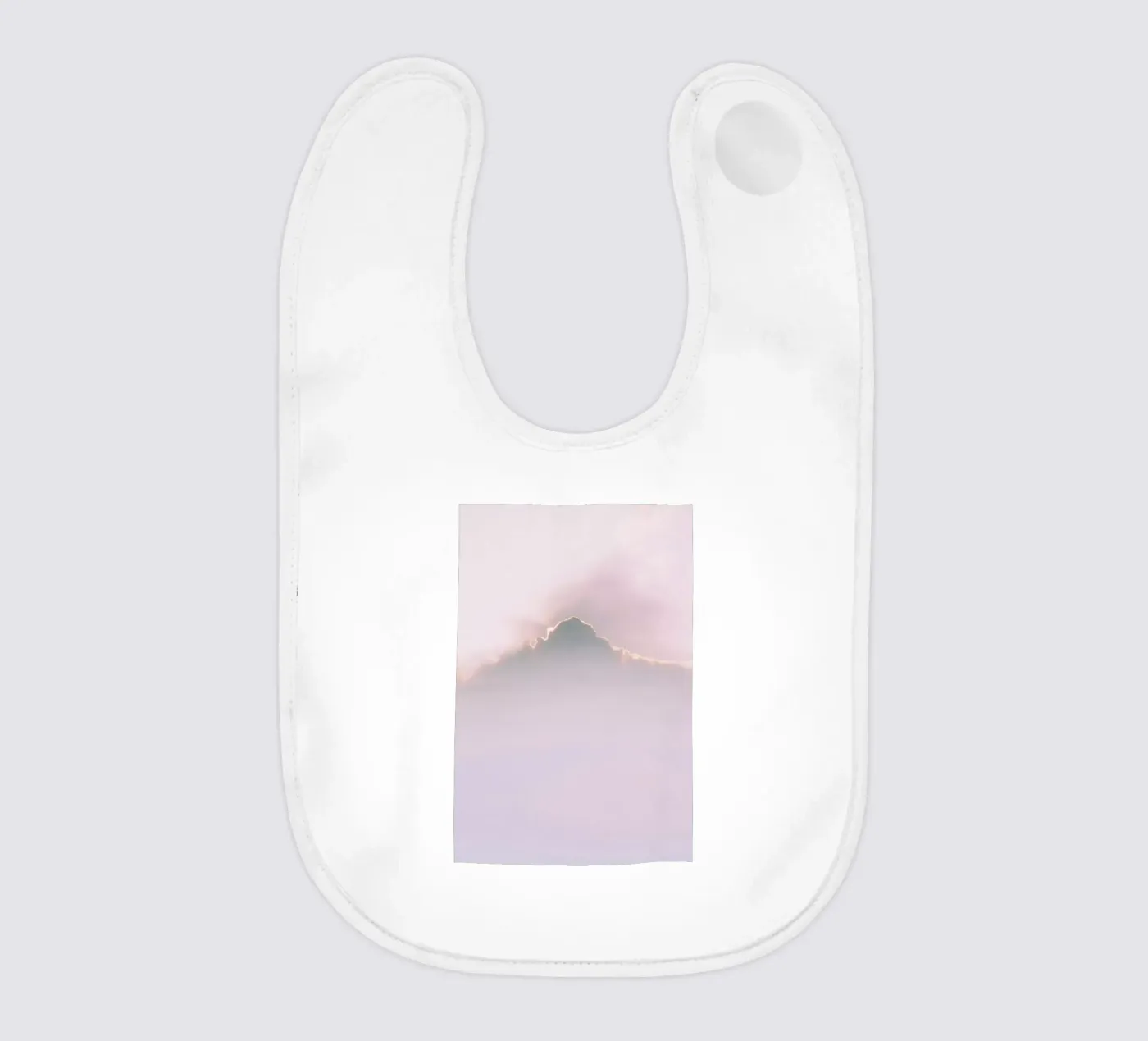Infinity Cloud baby bib by Sebastian Hilgetag