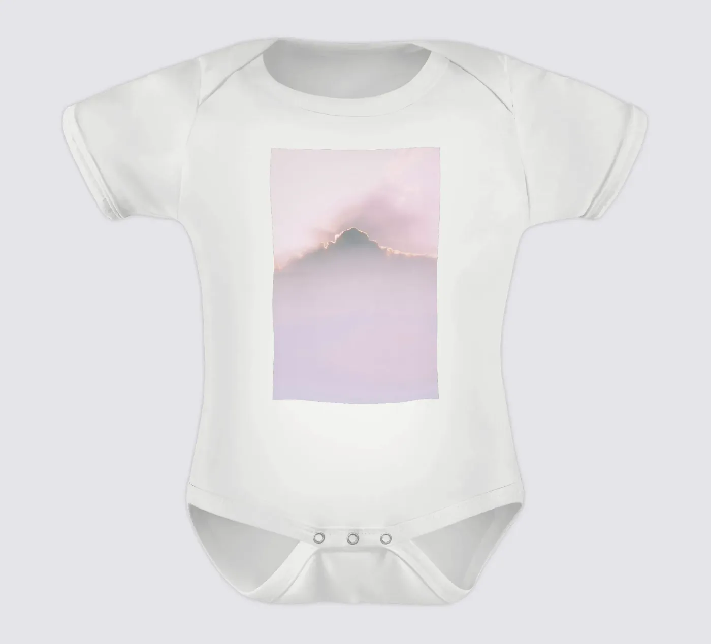 Infinity Cloud Kurzarm Babybody von Sebastian Hilgetag