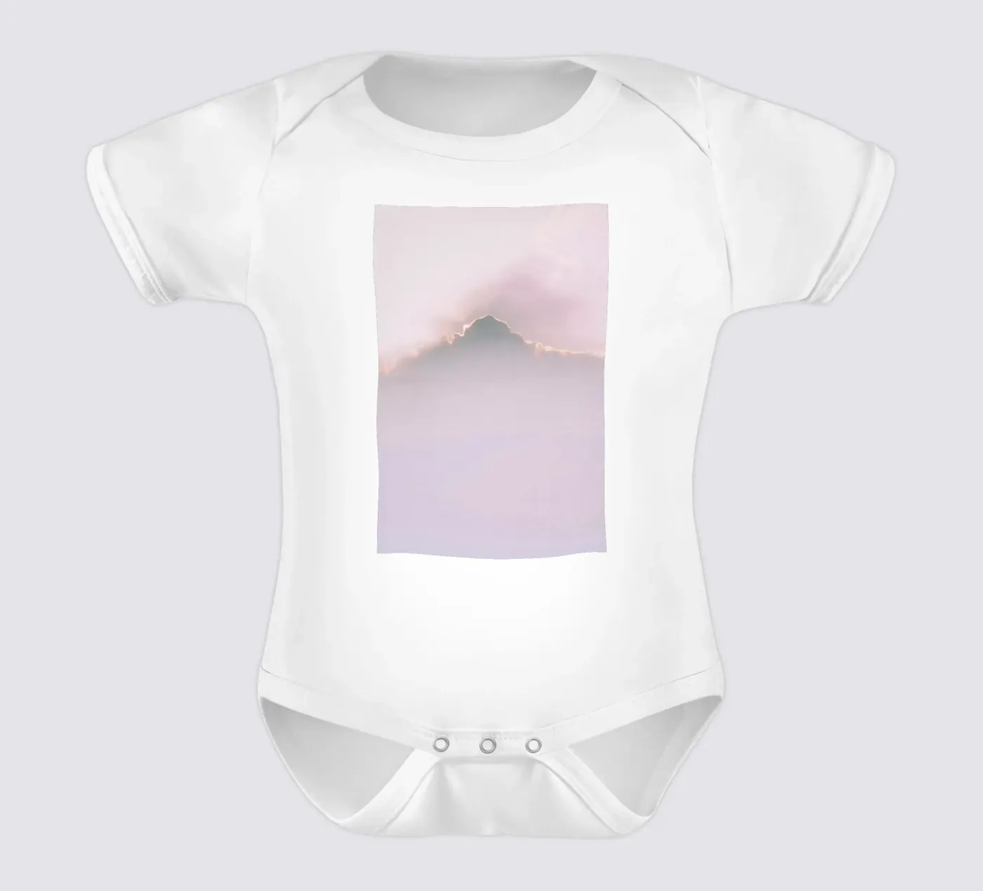Infinity Cloud Kurzarm Babybody von Sebastian Hilgetag