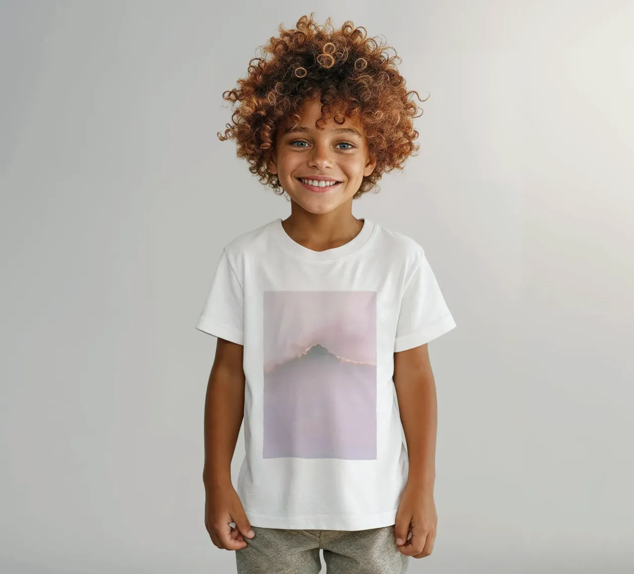 Infinity Cloud kids t-shirt by Sebastian Hilgetag
