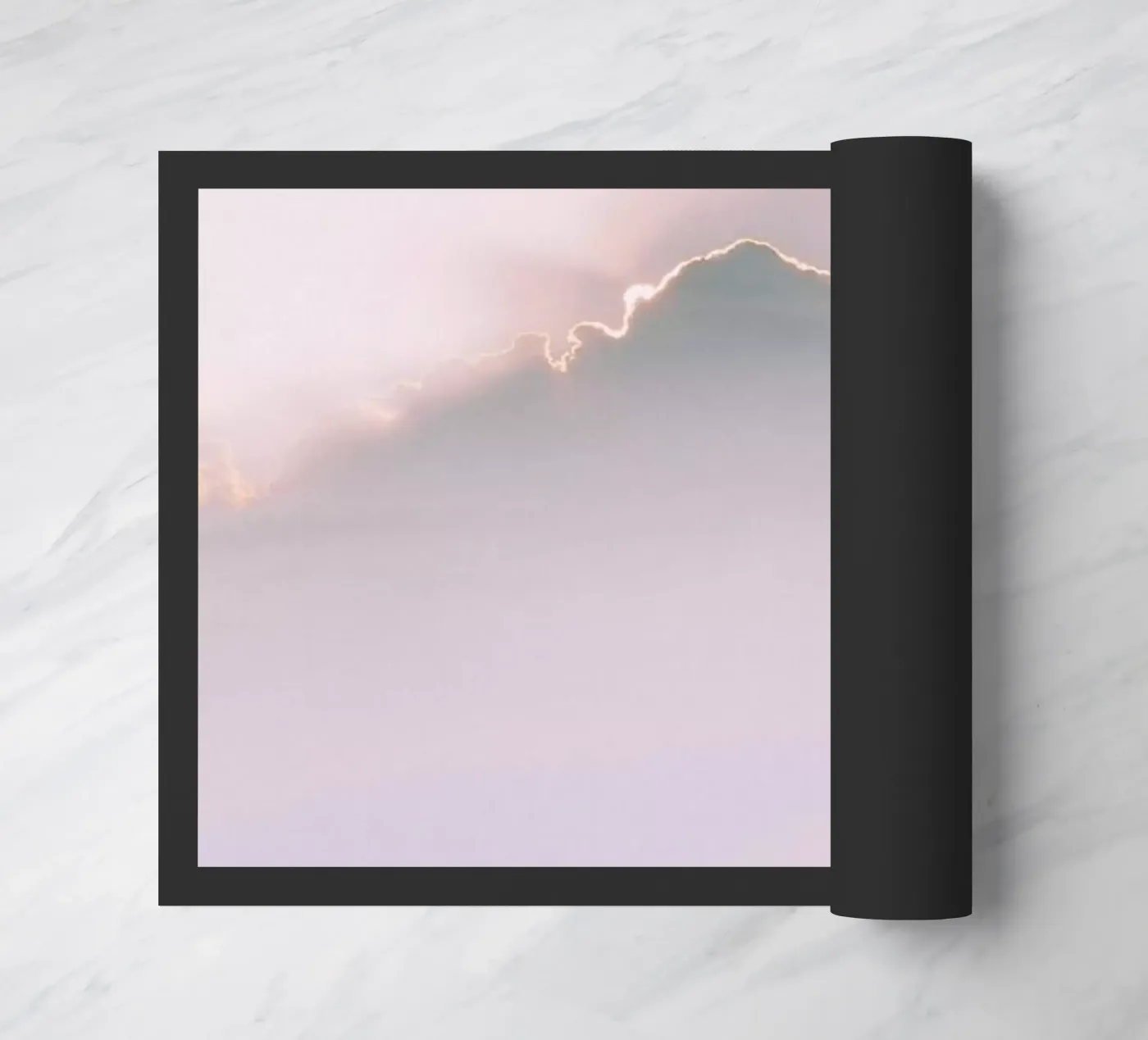 Infinity Cloud Fußmatte von Sebastian Hilgetag