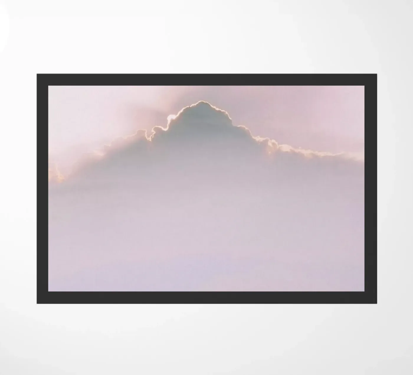 Infinity Cloud Fußmatte von Sebastian Hilgetag