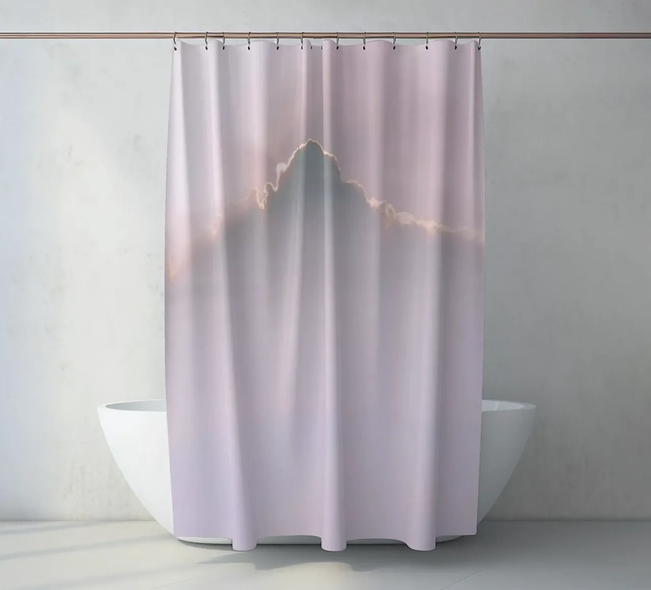 Infinity Cloud Duschvorhang von Sebastian Hilgetag