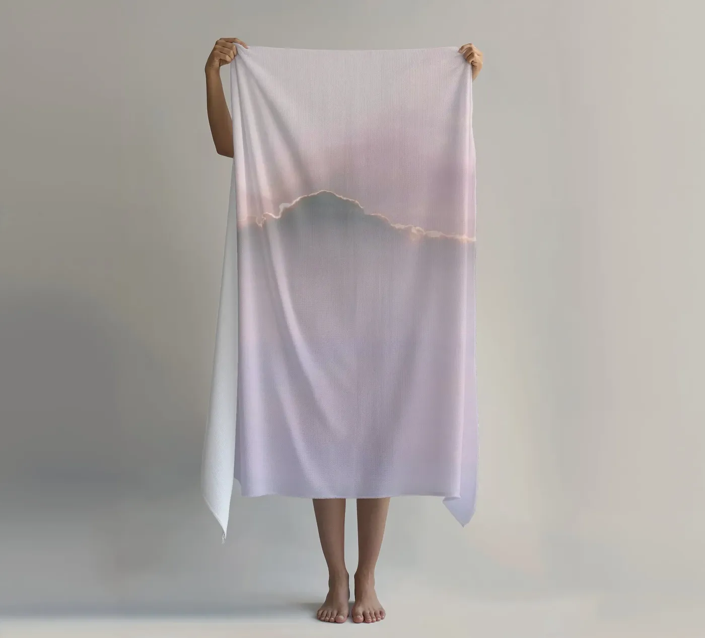 Infinity Cloud beach towel by Sebastian Hilgetag