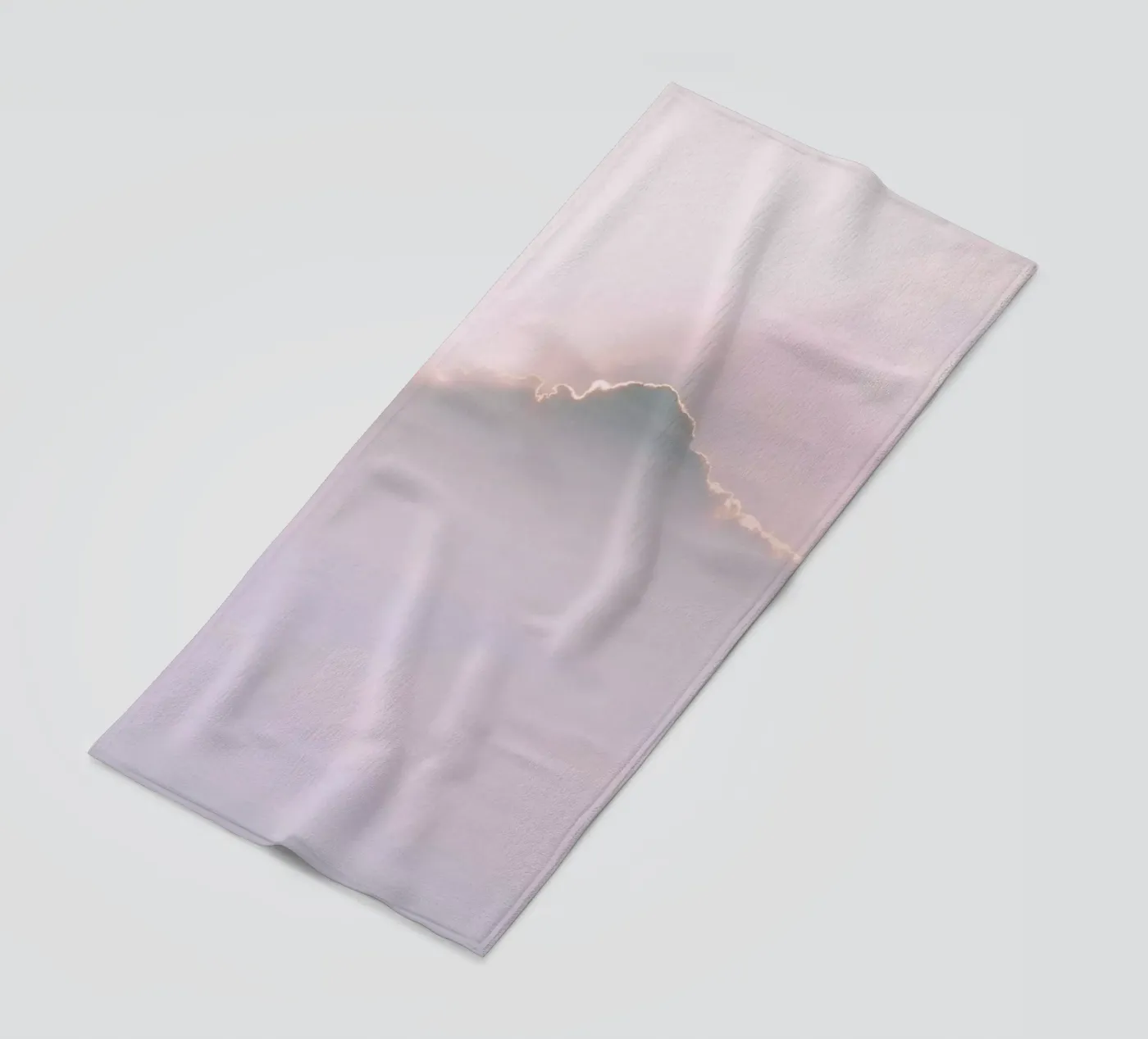 Infinity Cloud beach towel by Sebastian Hilgetag