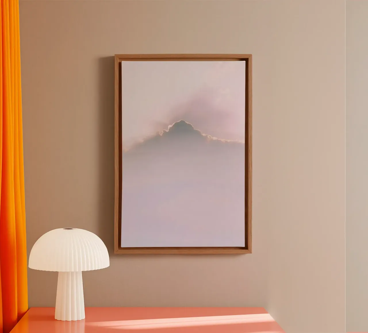 Infinity Cloud canvas van Sebastian Hilgetag