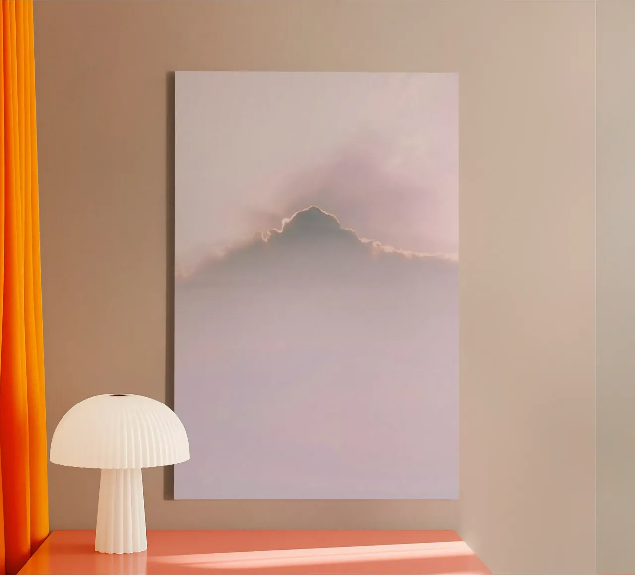 Infinity Cloud canvas van Sebastian Hilgetag