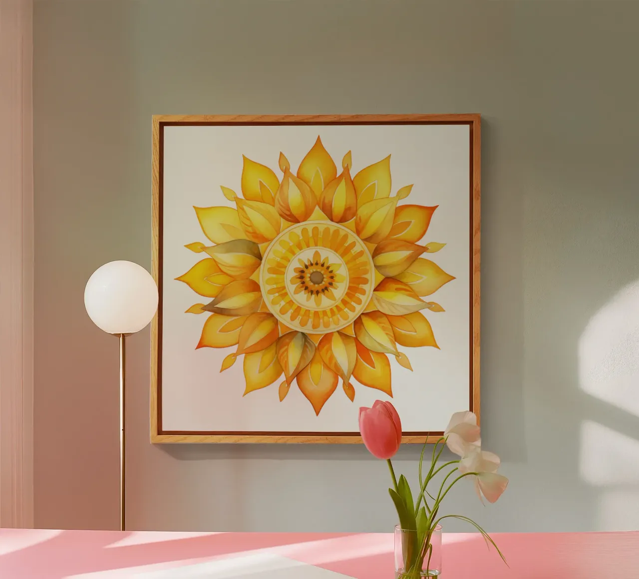 Mandala del sole plexiglass da Spiritual Touch