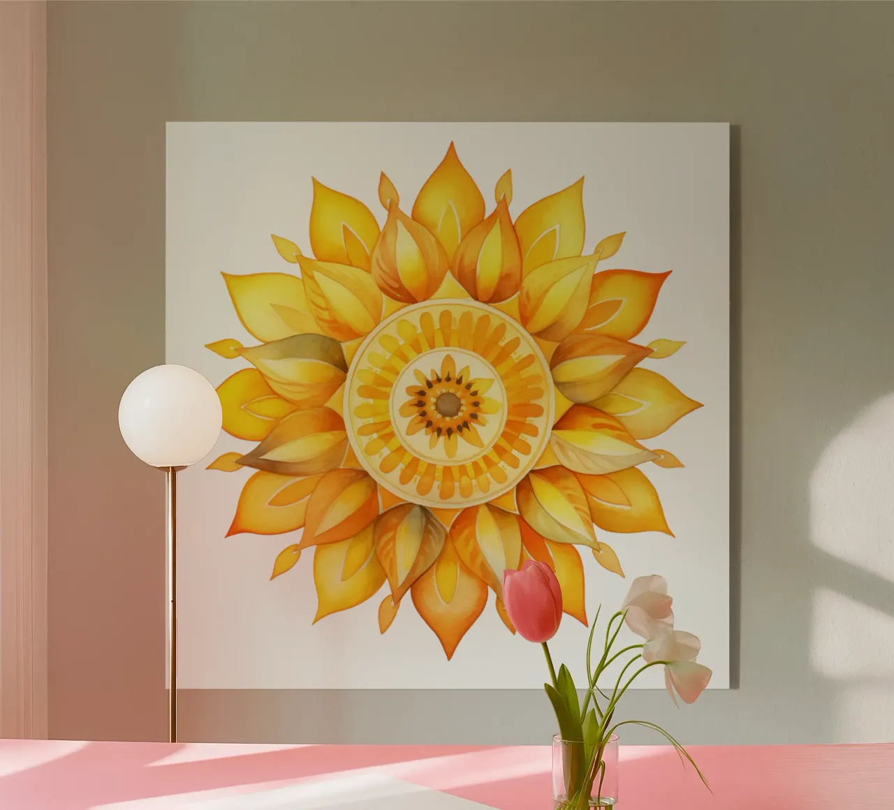 Mandala del sole plexiglass da Spiritual Touch