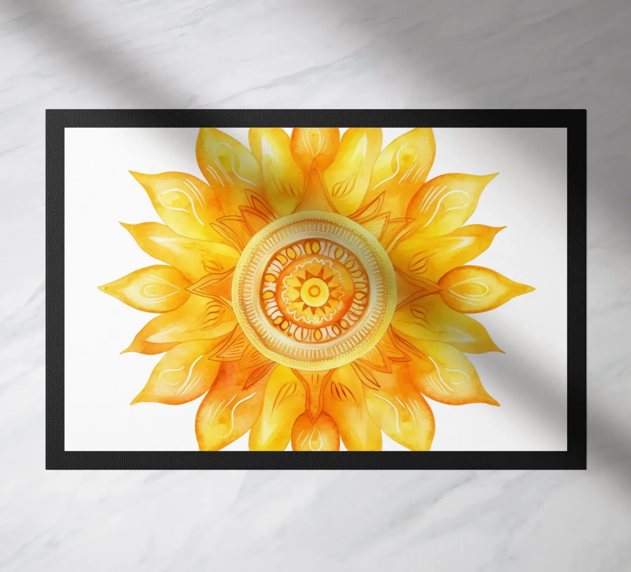 Mandala del sole zerbino da Spiritual Touch