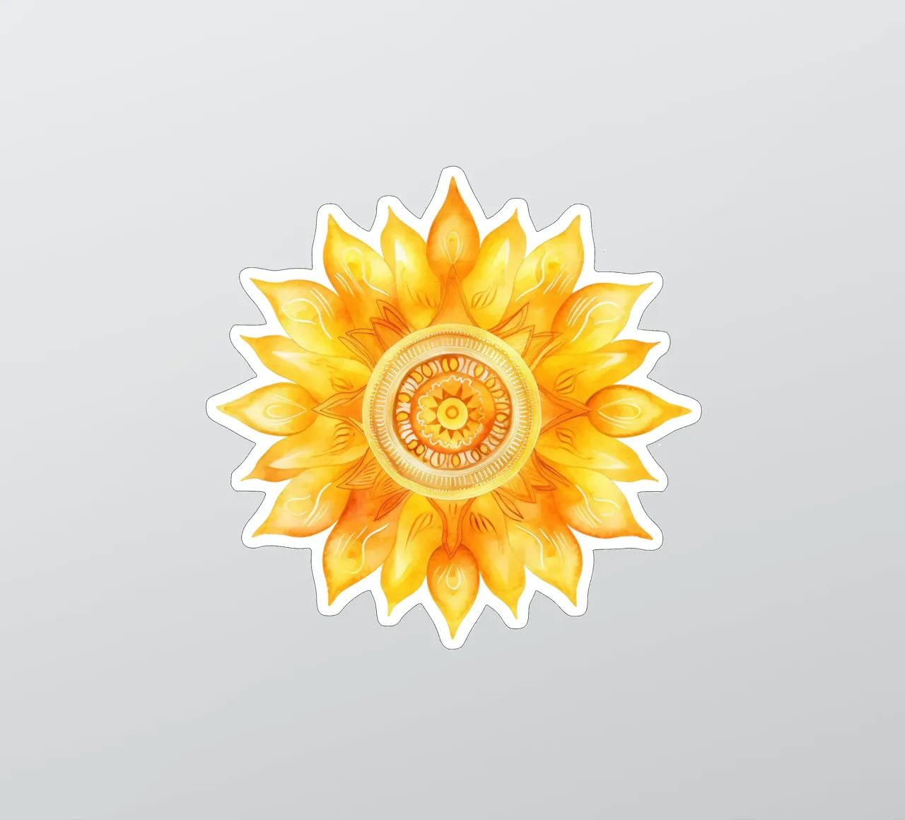 Sun Mandala sticker by Spiritual Touch