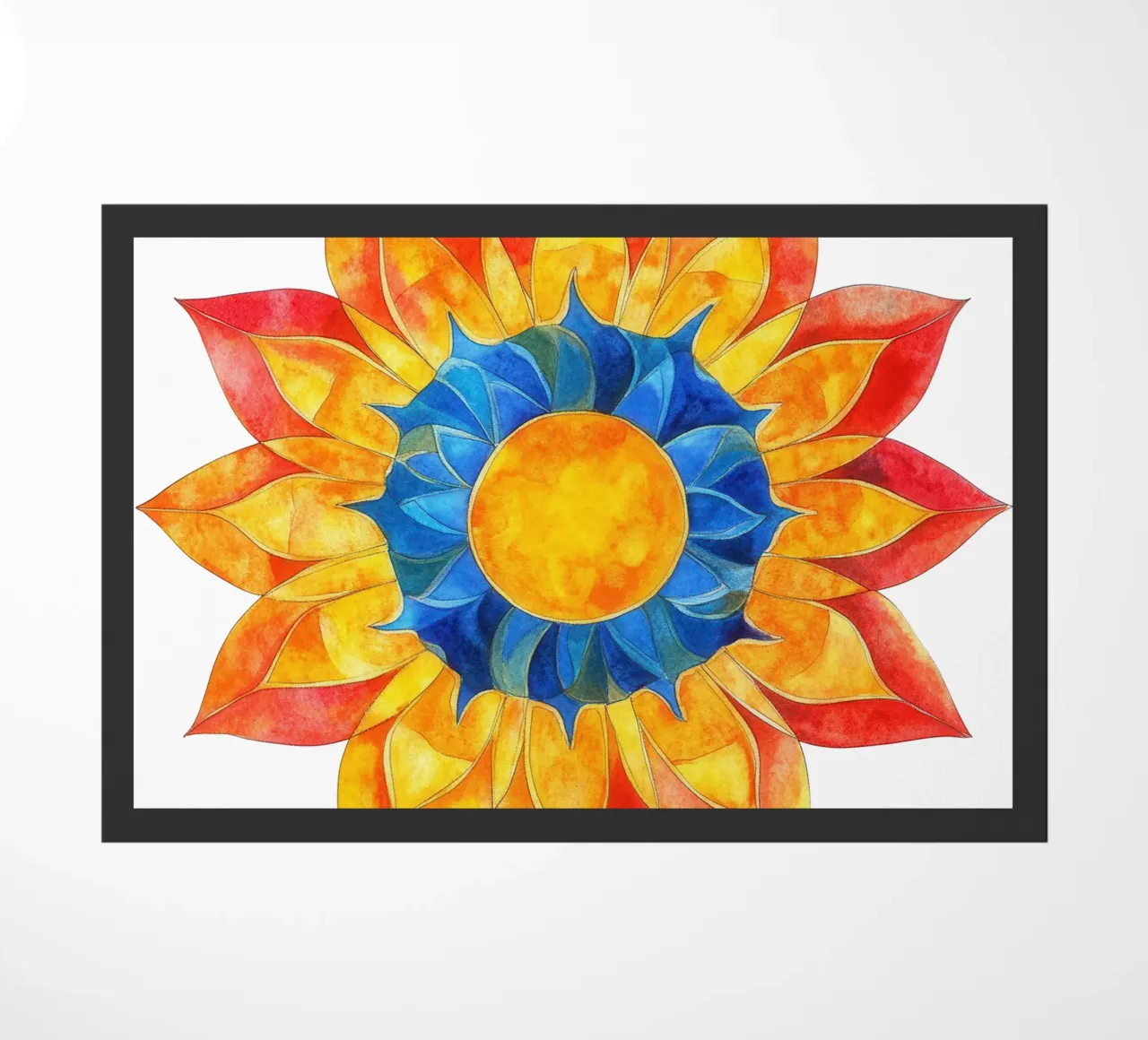 Mandala del sole zerbino da Spiritual Touch