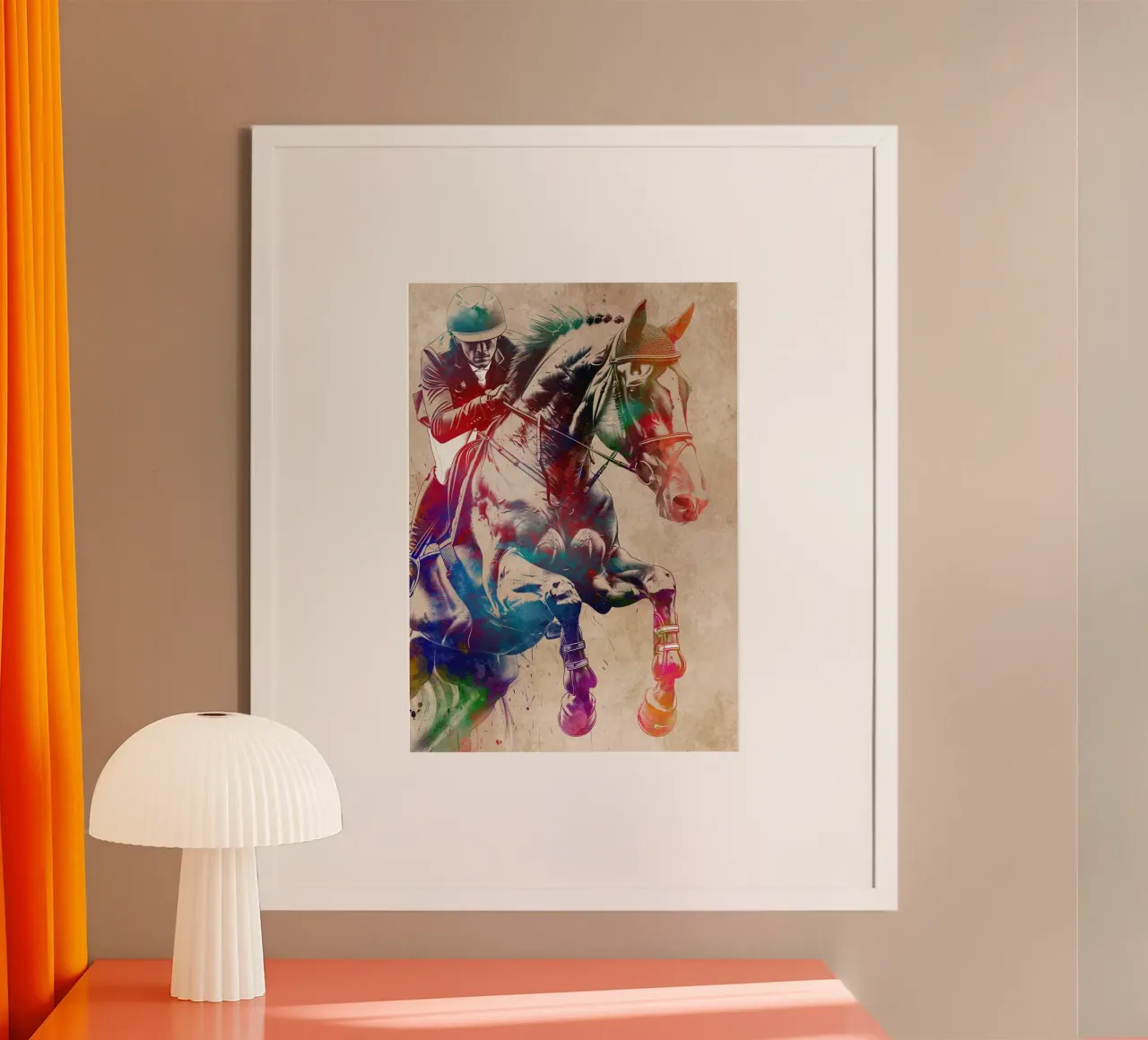 Reitersport Kunst Poster von SPORT