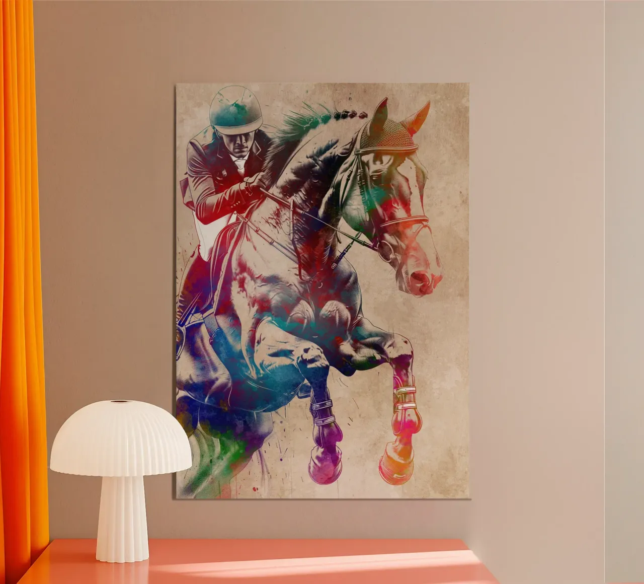 Reitersport Kunst Poster von SPORT