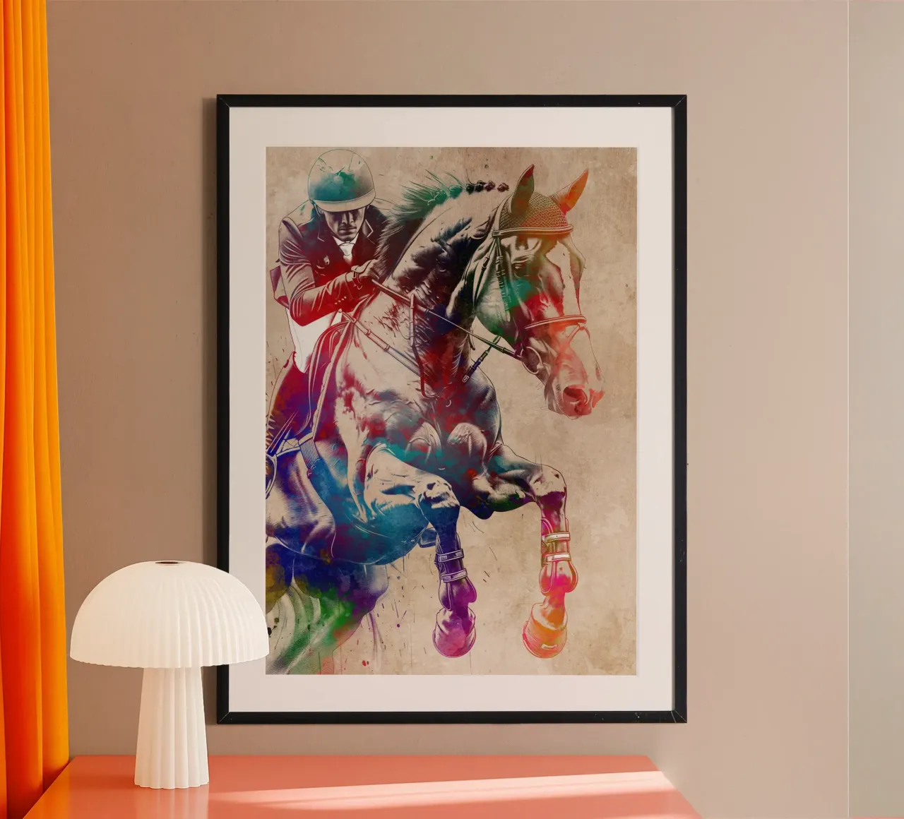 Reitersport Kunst Poster von SPORT