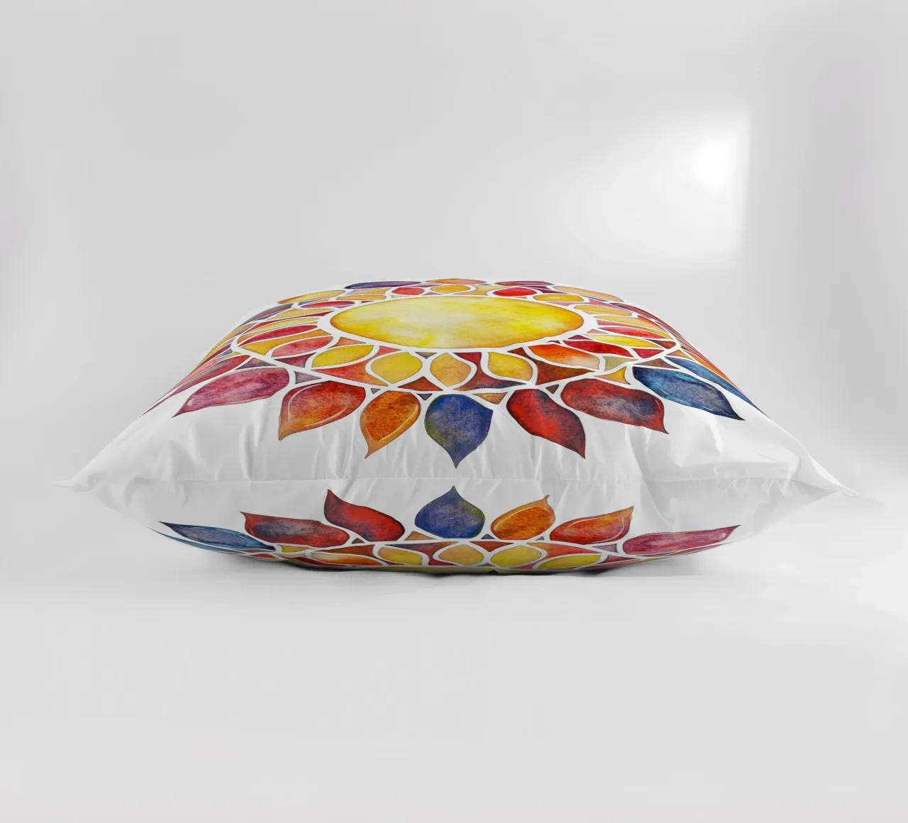 Mandala del sole cuscino da Spiritual Touch