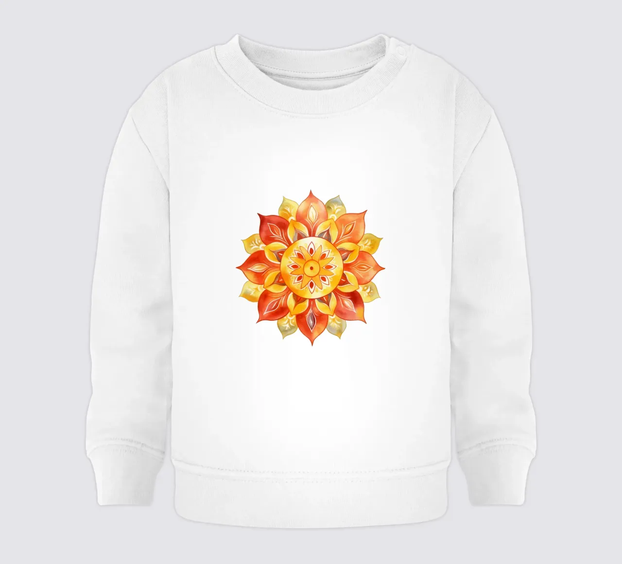 Mandala del sole felpa neonato da Spiritual Touch