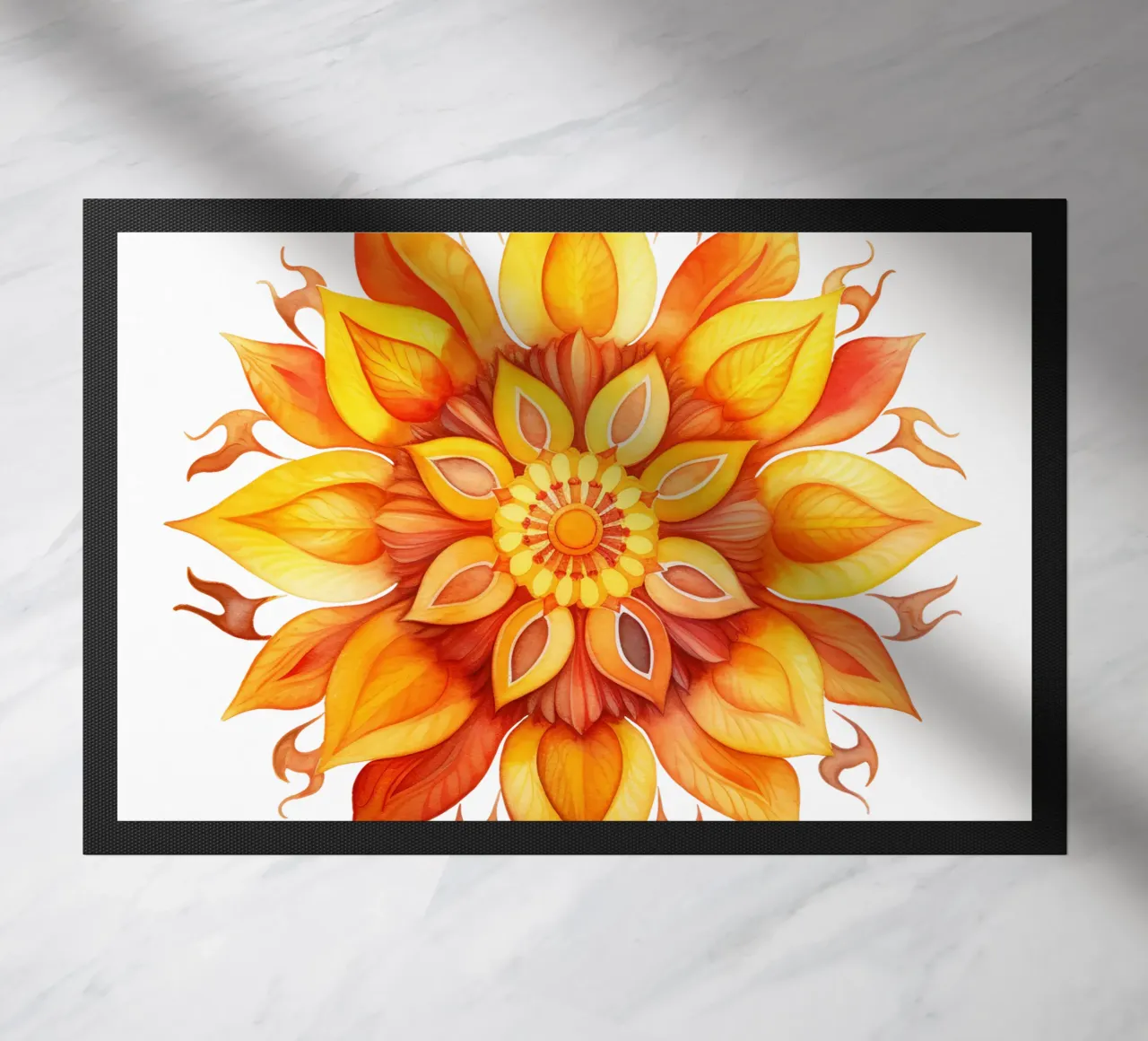 Mandala del sole zerbino da Spiritual Touch