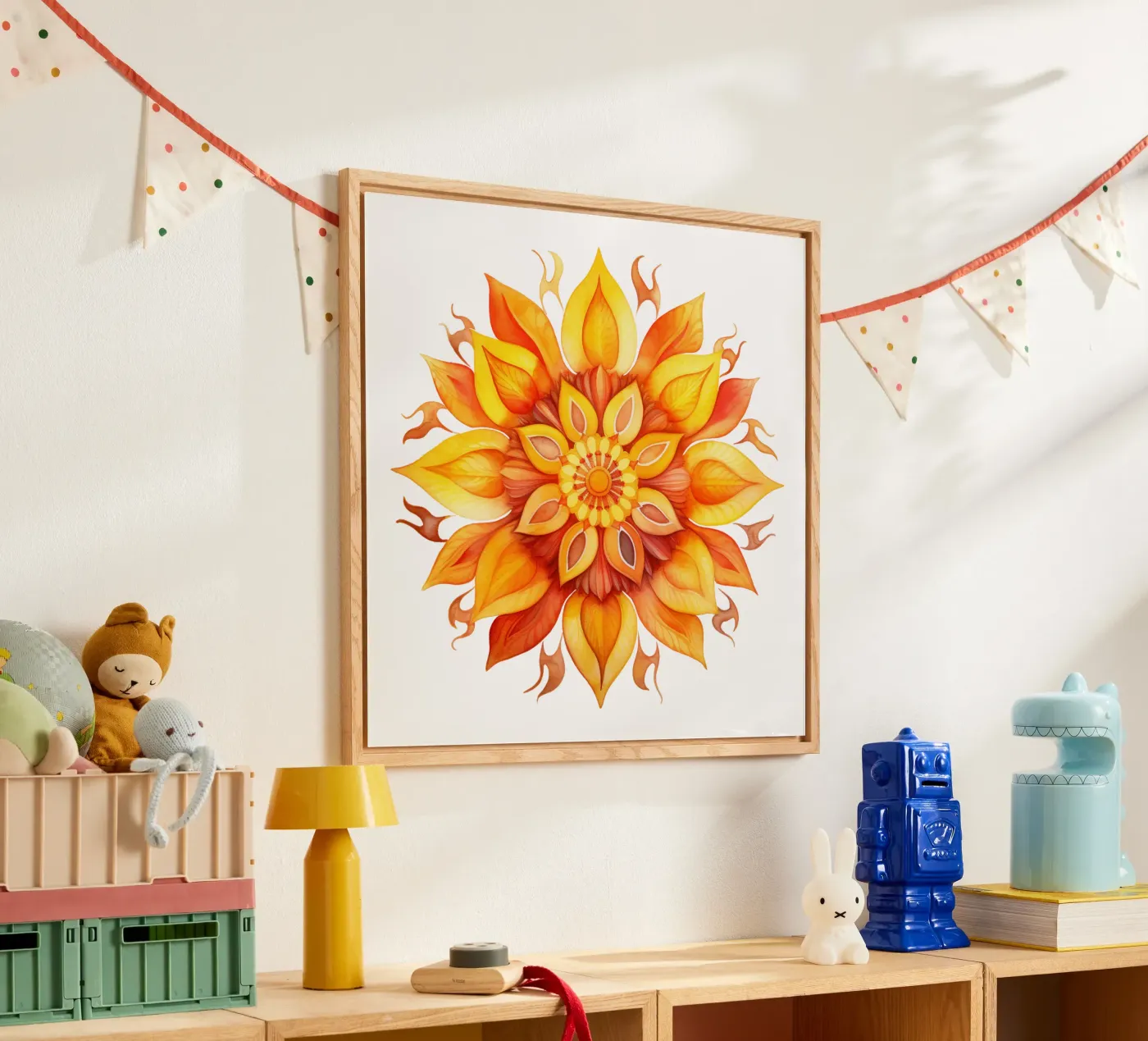 Sun Mandala plexiglass da Spiritual Touch