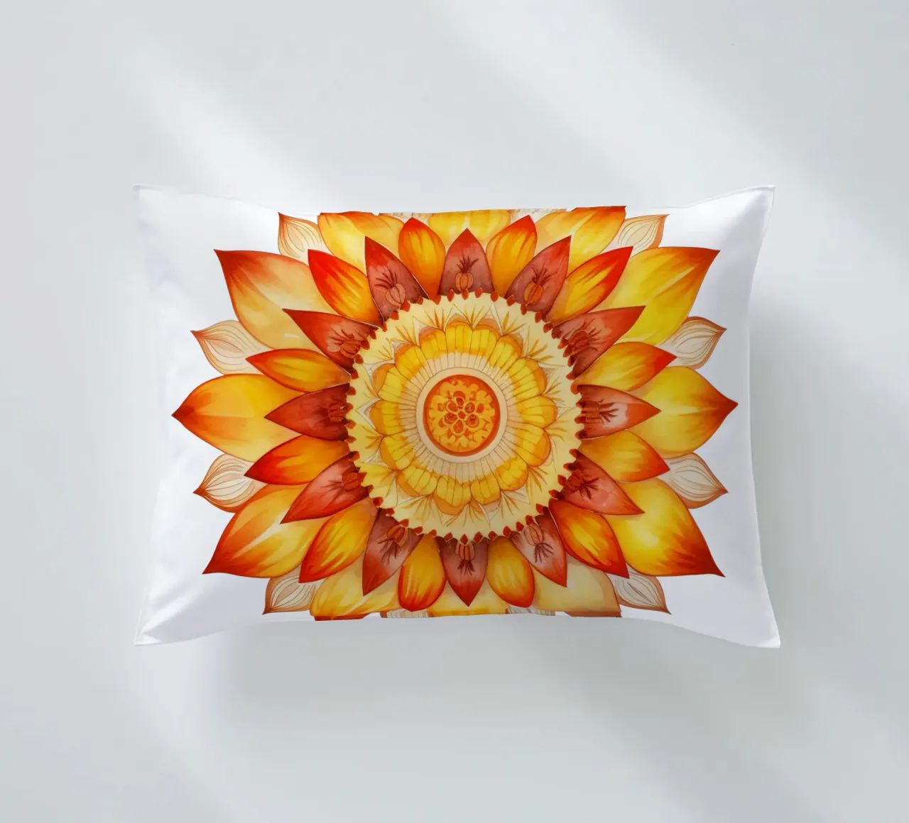 Mandala del sole cuscino da Spiritual Touch