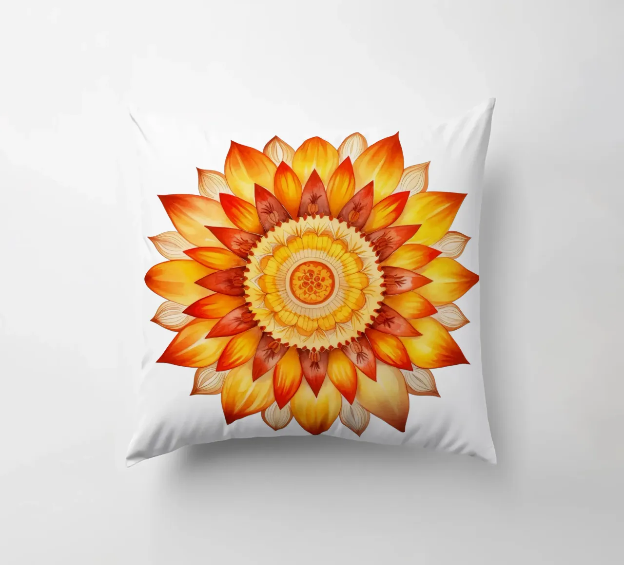 Mandala del sole cuscino da Spiritual Touch