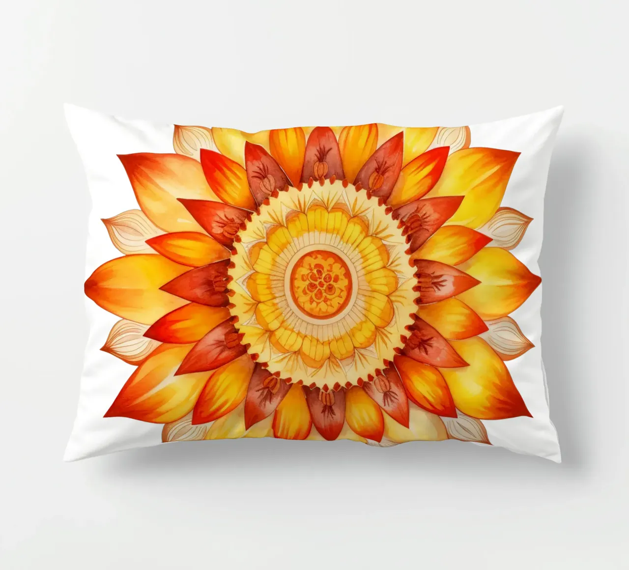 Mandala del sole cuscino da Spiritual Touch