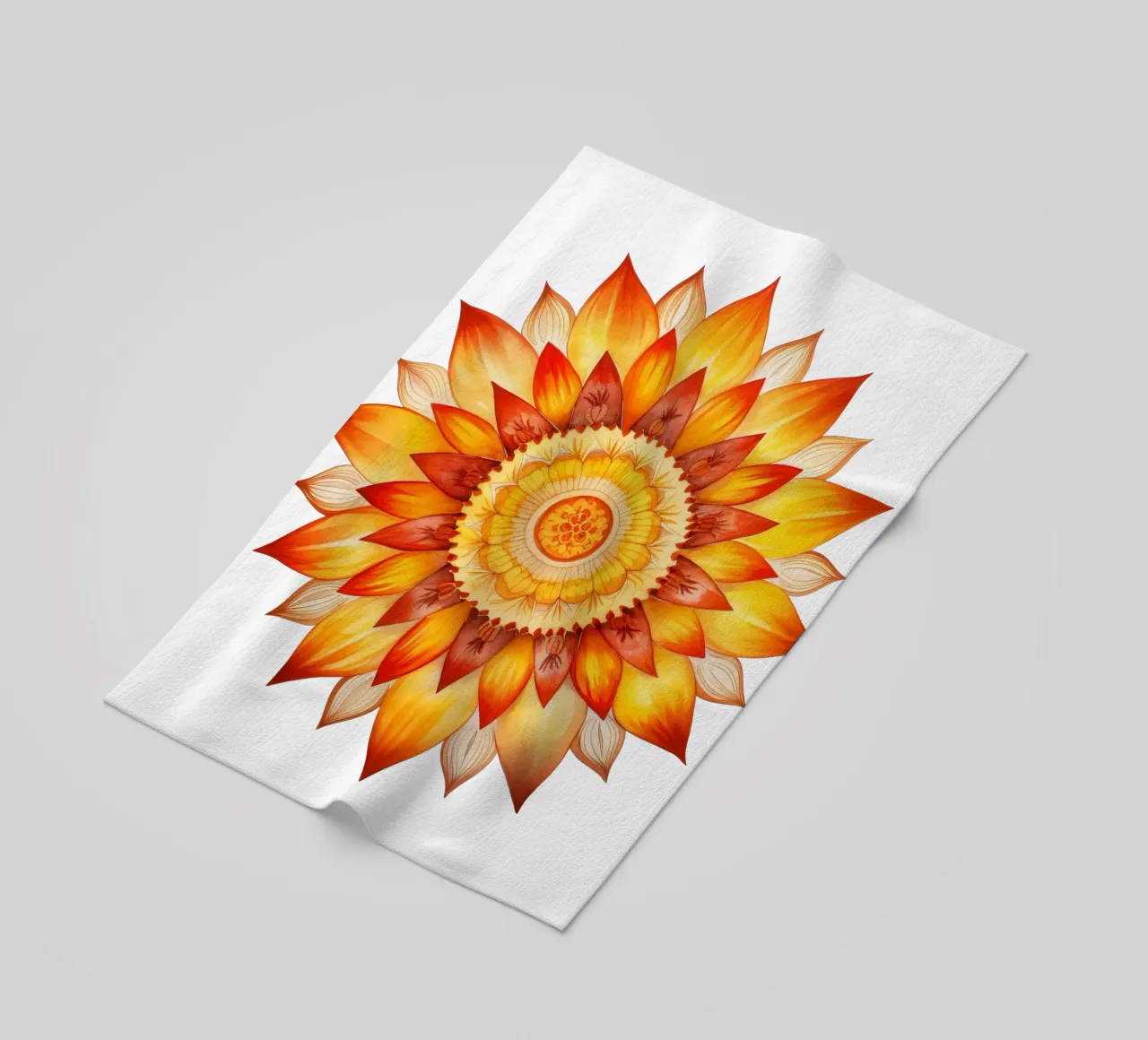 Mandala del sole telo mare da Spiritual Touch
