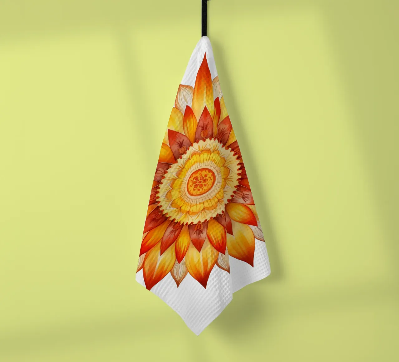 Mandala del sole canovaccio da cucina da Spiritual Touch