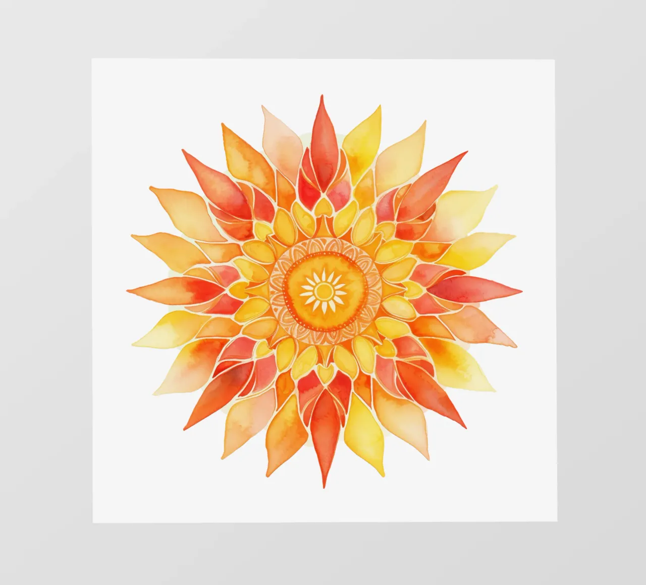 Sun Mandala photo wallpaper by Spiritual Touch