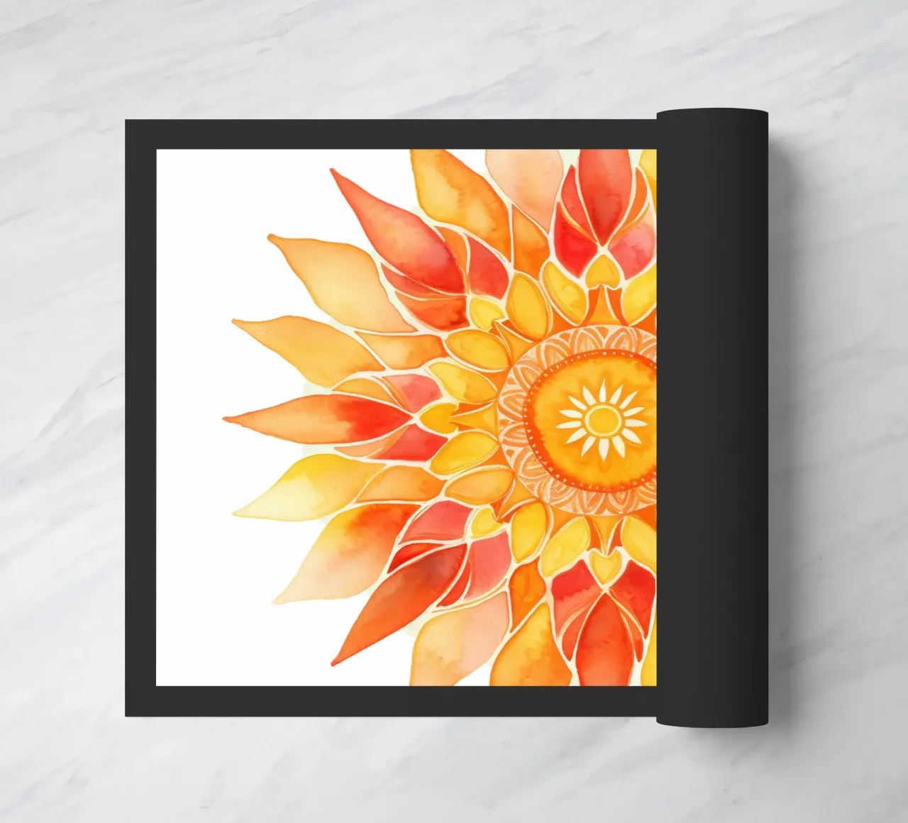 Mandala del sole zerbino da Spiritual Touch