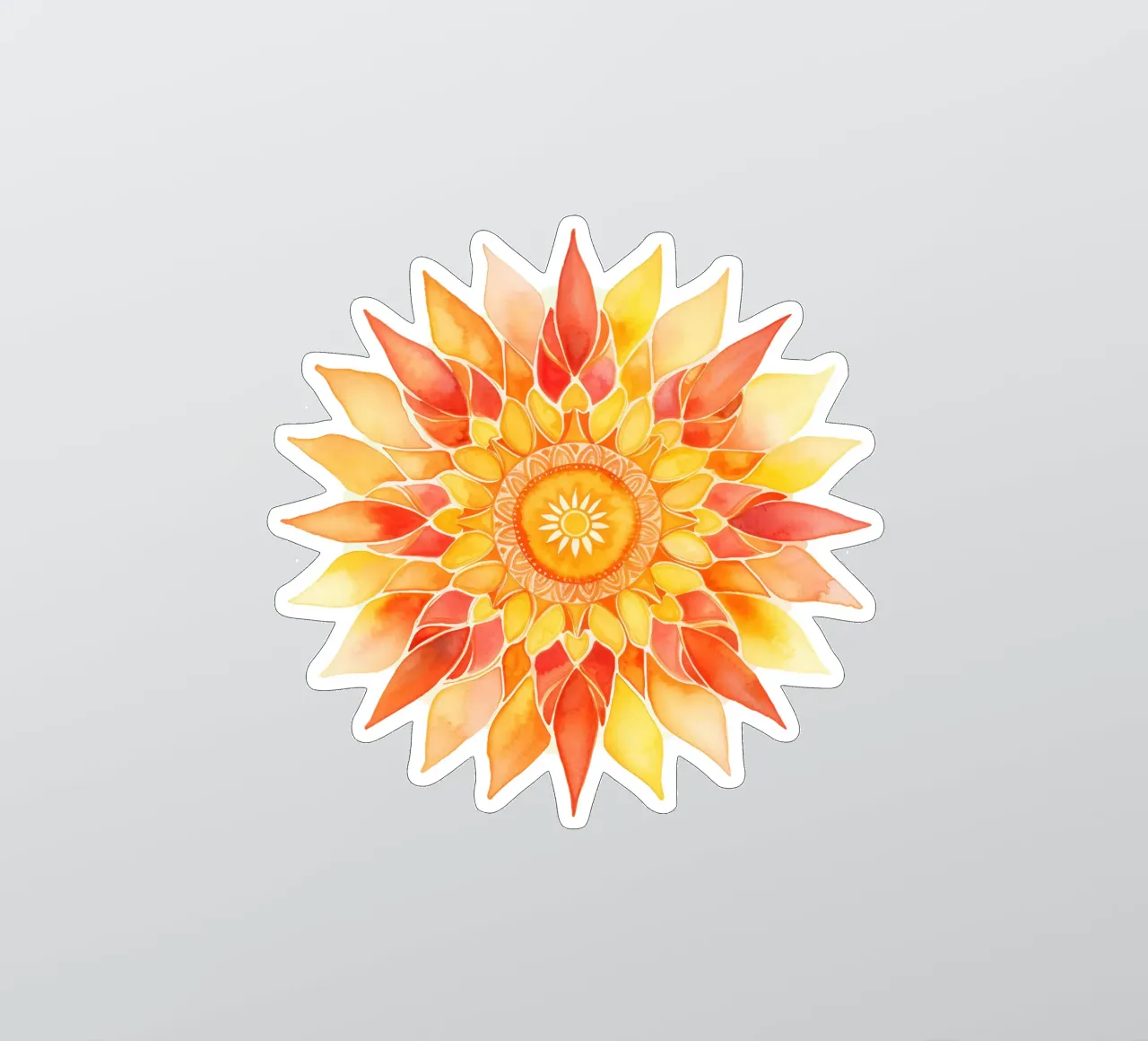 Sun Mandala sticker by Spiritual Touch