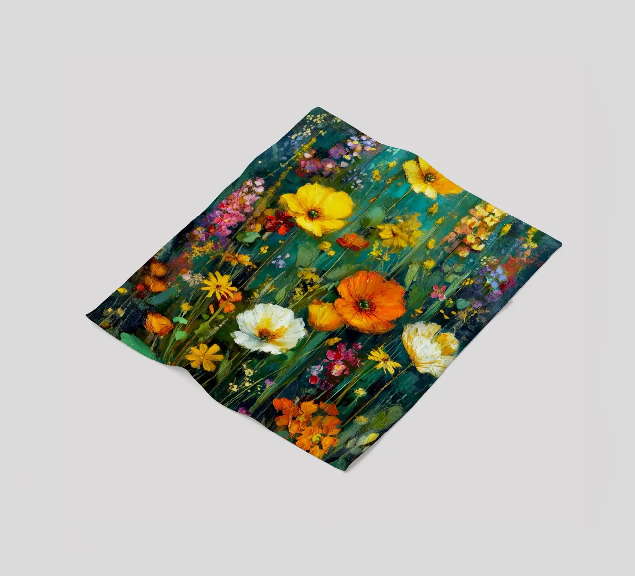 Pieno di fiori coperta in pile da Justyna Jaszke JBJart