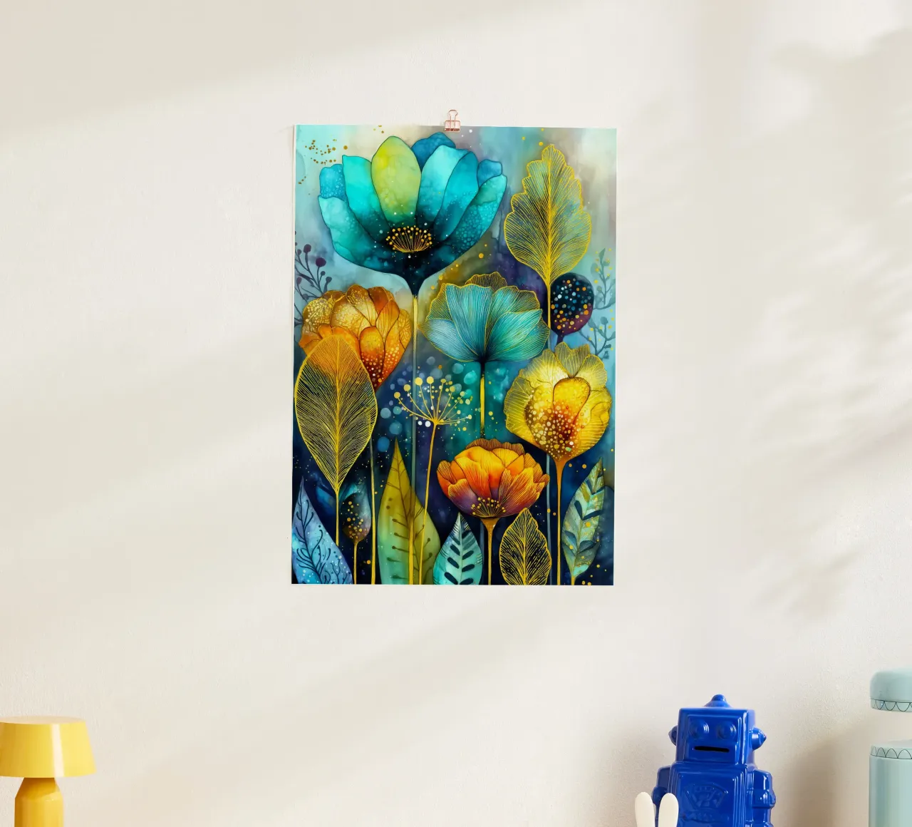 Fiori magici carta hahnemühle da Justyna Jaszke JBJart