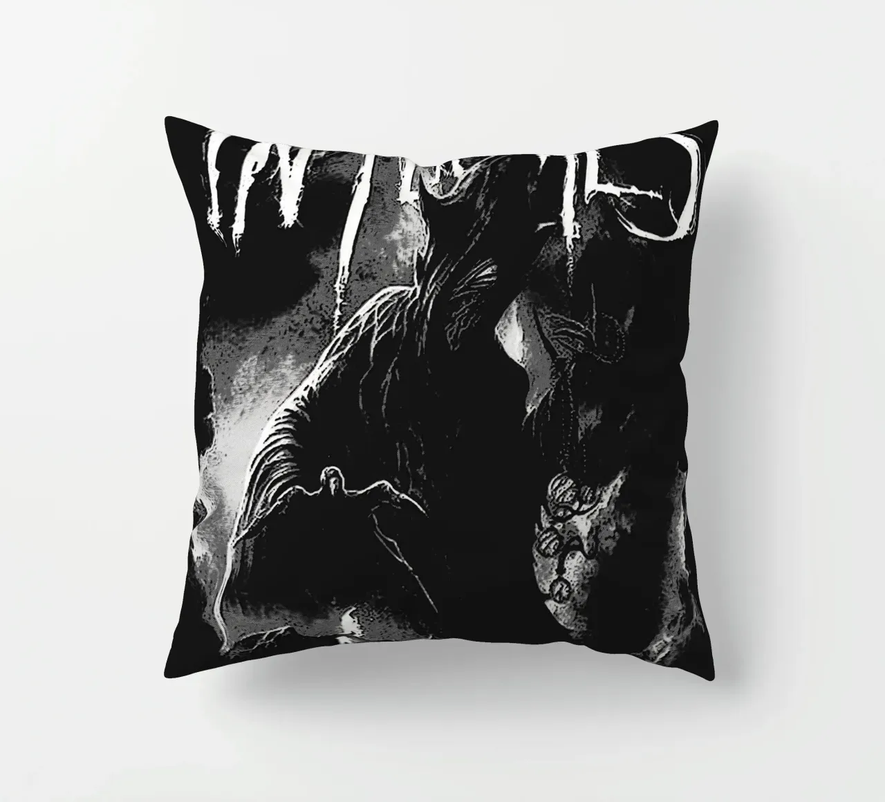 Art du groupe In Flames coussin de vanhesling