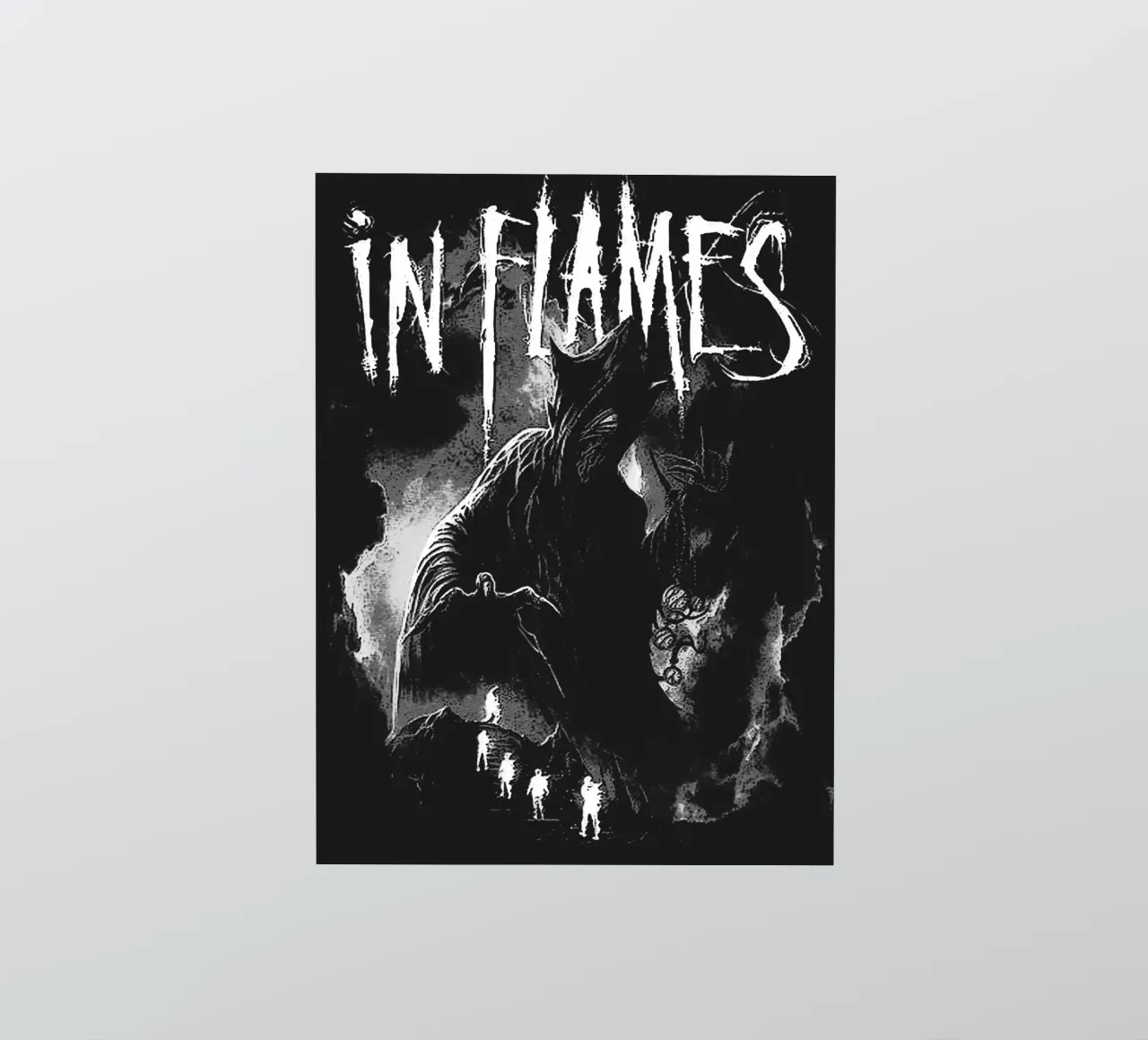 Art du groupe In Flames autocollant de vanhesling