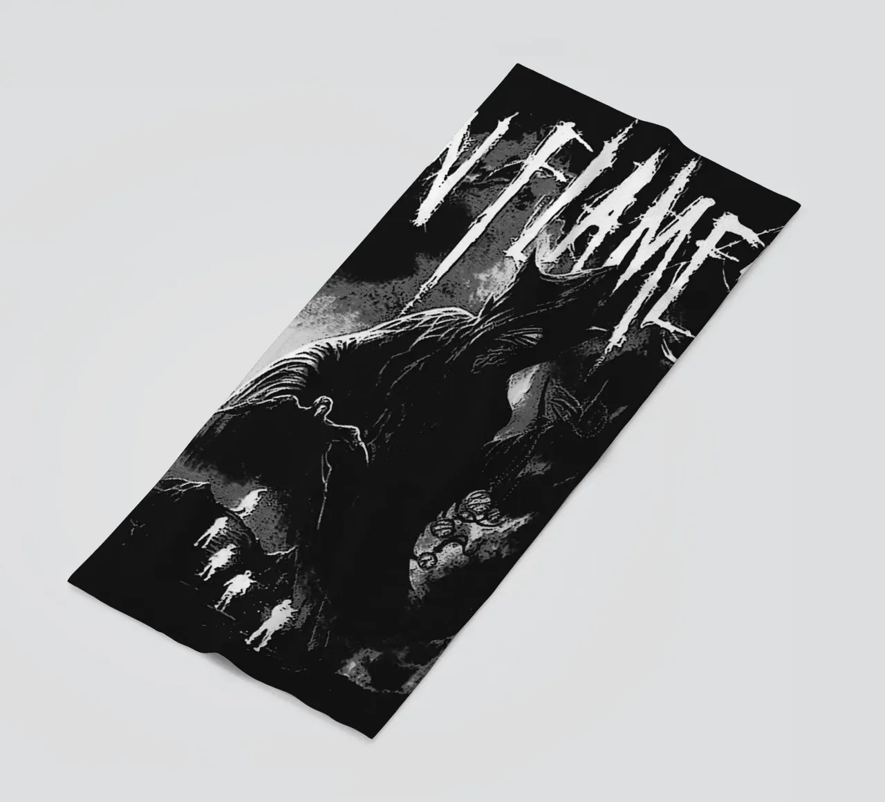 Art du groupe In Flames serviette de plage de vanhesling